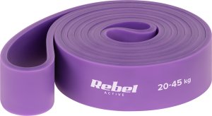 Rebel Guma do ćwiczeń TPE - Power Band PT-4, fioletowy 20-45 kg REBEL ACTIVE 14
