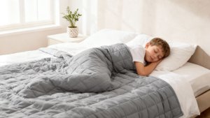 Kołdra obciążeniowa, koc sensoryczny dla dzieci i dorosłych, 150x200CM 9KG 40