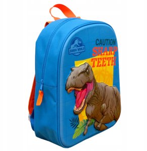 PLECAK PRZEDSZKOLNY DLA CHŁOPCA DINOZAUR 3D JURASSIC WORLD T-REX 2