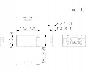 PANEL WEWNĘTRZNY SCP3024B-CBZ IP / Wi-Fi / 4-Wire DAHUA 6