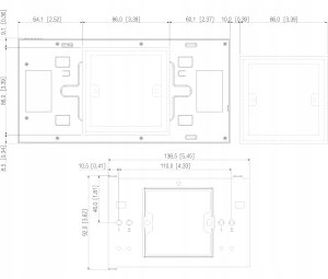 PANEL WEWNĘTRZNY SCP3024B-CBZ IP / Wi-Fi / 4-Wire DAHUA 7