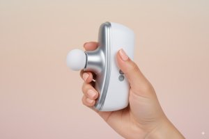 Masażer ZENT Masażer Uderzeniowy Kompaktowy Podróżny MiniPulse Perkusyjny, Bezszczotkowy, 10 Poziomów, 4 Głowice, USB-C, 235 g 8