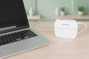 Masażer ZENT Masażer Uderzeniowy Kompaktowy Podróżny MiniPulse Perkusyjny, Bezszczotkowy, 10 Poziomów, 4 Głowice, USB-C, 235 g 9