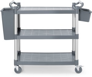 Amerbox Wózek kelnerski serwisowy do 150 kg 3-półki 842x486 mm 3