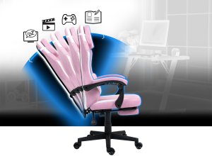 Fotel Cobra PLAYER 5.0 Różowy (CRF54PK) 9