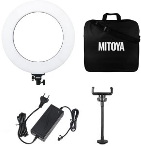 MITOYA RL-480L Lampa pierścieniowa LED RING 45cm 3000-6000K 2