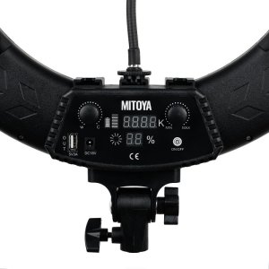 MITOYA RL-480L Lampa pierścieniowa LED RING 45cm 3000-6000K 3