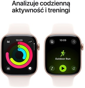 Smartwatch Apple Watch 11 GPS 42mm Rose Gold Alu Sport Band S/M Różowy  (MEU04WF/A) 4