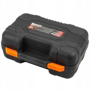 Kompresor samochodowy Forcekraft Kompresor samochodowy podwójny tłok kompresora (65l/min, 3 końcówki, LED) 12V w walizce 6