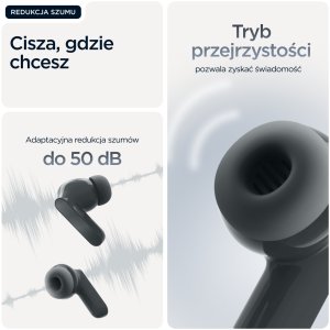 Słuchawki Motorola Moto Buds Bass, dark shadow 2