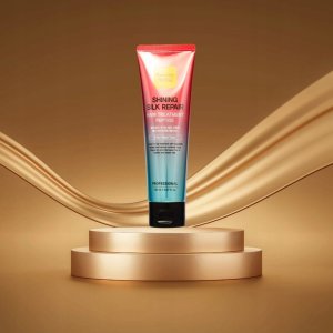 Farmstay SHINING SILK REPAIR HAIR TREATMENT PEPTIDE hair cream, 150 ml 3