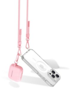 IMPACTO GIFTS Tech-Protect phone strap Crossbody Rope C5SE, pink 3