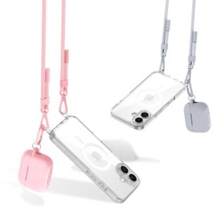 IMPACTO GIFTS Tech-Protect phone strap Crossbody Rope C5SE, pink 4