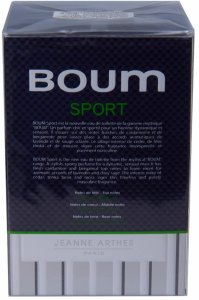 JEANNE ARTHES BOUM SPORT eau de toilette for men, 100 ml 2