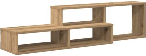 vidaXL Stojak na telewizor na ścianę 120x25x28,5cm Materiał z kompozytowego drewna 2