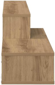 vidaXL Stojak na telewizor na ścianę 120x25x28,5cm Materiał z kompozytowego drewna 6