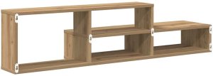 vidaXL Stojak na telewizor na ścianę 120x25x28,5cm Materiał z kompozytowego drewna 7