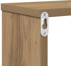 vidaXL Stojak na telewizor na ścianę 120x25x28,5cm Materiał z kompozytowego drewna 9
