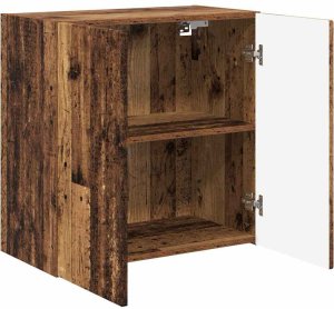 vidaXL Szafka pod telewizor Stara deska 59,5 x 31 x 60 cm 5