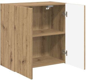 vidaXL Szafka pod telewizor Dąb rzemieślniczy 59,5 x 31 x 60 cm 5