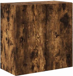 vidaXL Szafka pod telewizor Wędzone dębowe 59,5 x 31 x 60 cm 2