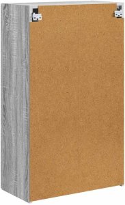 vidaXL Szara szafka pod telewizor 59,5 x 31 x 100 cm 8