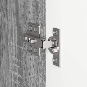 vidaXL Szara szafka pod telewizor 59,5 x 31 x 100 cm 10