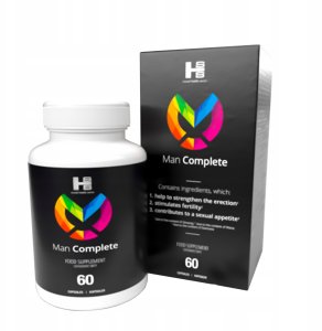 SEXUAL HEALTH SERIES_Man Complete suplement diety 60 kapsułek 2