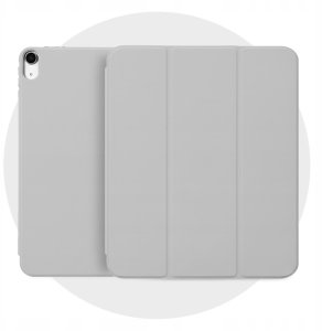 Etui na tablet Hello Case Etui z Klapką Do Apple iPad 10 10.9" / 11" (Szare, Zamykane, Magnetyczne) 2