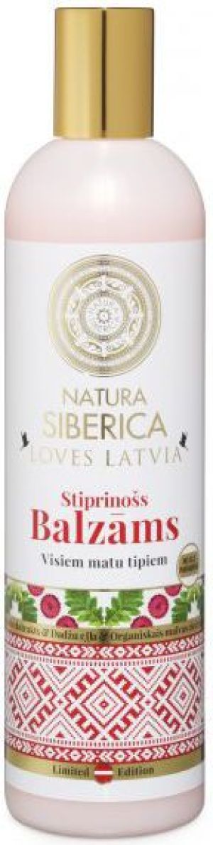 Natura Siberica Odżywka Wzmacniający Balsam Loves Latvia 400ml 1