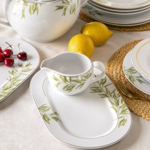 Serwis Obiadowy Dla 12 Osób 42 El. Oliwka WA-166 2