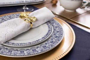 Serwis Obiadowy Dla 12 Osób 42 El. Kobalt WA-160 6