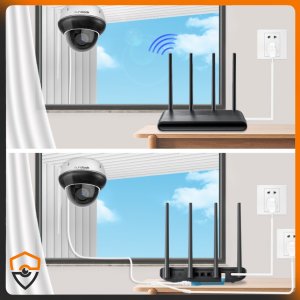 ZEWNĘTRZNA KAMERA IP WIFI KOPUŁKOWA OBROTOWA 8MPX AUDIO ZOOM x10 ŚLEDZENIE 5