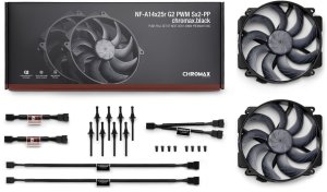 Wentylator Noctua NF-A14x25r G2 PWM Sx2-PP chromax.black 4