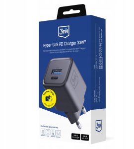 Ładowarka 3MK Hyper Charger PD 33W GaN QC4+ czarny 7