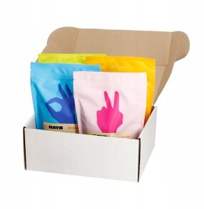 Kawa mielona HAYB Zestaw do parzenia kawy 4x250g 4