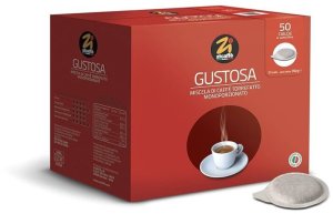 Kawa mielona Zicaffe Kawa Gustosa - saszetki ESE 50 sztuk 2