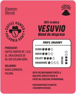 Kawa ziarnista Coffee Hunter Kawa ziarnista Vesuvio 250g 3