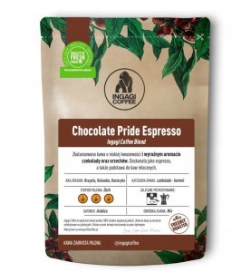 Kawa ziarnista Ingagi Kawa ziarnista Coffee Chocolate Pride Espresso 1kg 4