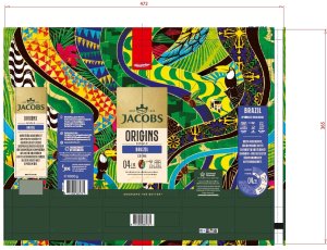 Kawa ziarnista Jacobs Kawa ziarnista Origins Single Brazil 1kg 8