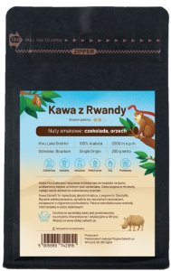 Kawa ziarnista Salvatti Kawa ziarnista Rwanda Kivu Lake 250g 2