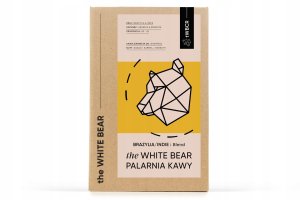 Kawa ziarnista The White Bear Kawa ziarnista Brazylia/Indie 1kg 5