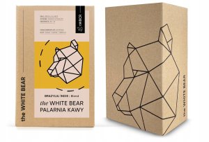 Kawa ziarnista The White Bear Kawa ziarnista Brazylia/Indie 1kg 6
