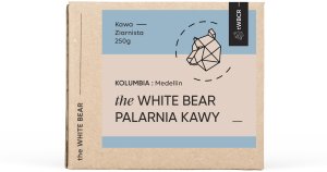 Kawa ziarnista The White Bear Kawa ziarnista Kolumbia Medellin 250g 2