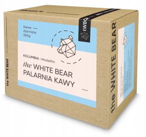 Kawa ziarnista The White Bear Kawa ziarnista Kolumbia Medellin 250g 3