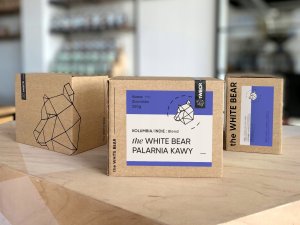 Kawa ziarnista The White Bear Kawa ziarnista Kolumbia/Indie 250g 2