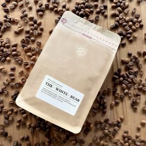 Kawa ziarnista The White Bear Kawa ziarnista Kolumbia/Indie 250g 4