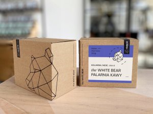 Kawa ziarnista The White Bear Kawa ziarnista Kolumbia/Indie 250g 6