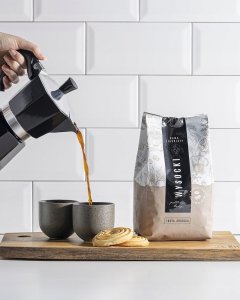 Kawa ziarnista Wysocki Coffee Kawa ziarnista Brazilian Roast 1kg 6