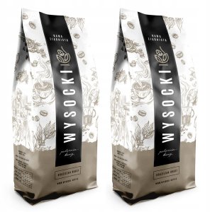 Kawa ziarnista Wysocki Coffee Kawa ziarnista Brazilian Roast 1kg 7